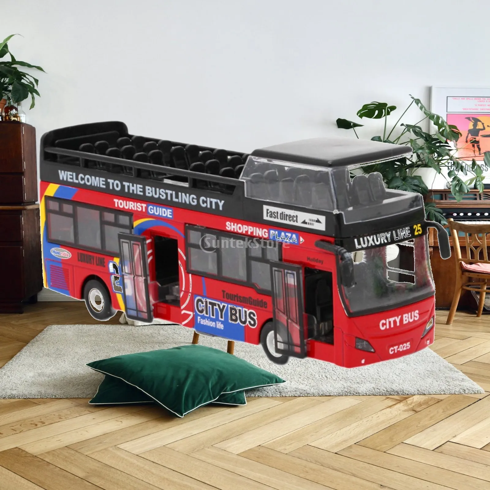 Bus Toy City BUSEN doors open the collector's piece of simulation vehicle
Bus Toy City BUSEN doors open the collector's piece of simulation vehicle