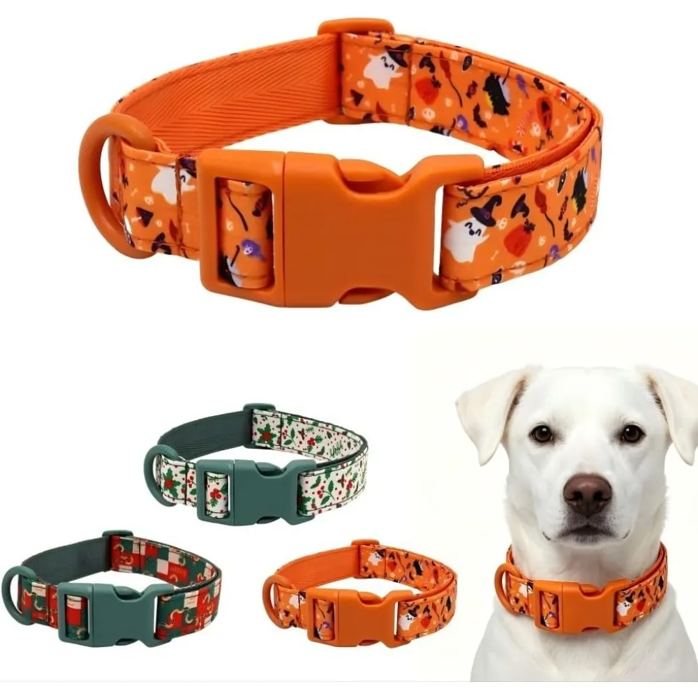 Christmas Personalized Dog Collar Adjustable Customized Pet Cat Collar with Name Phone Number Fit for Boys Girls Dogs
Christmas Personalized Dog Collar Adjustable Customized Pet Cat Collar with Name Phone Number Fit for Boys Girls Dogs
