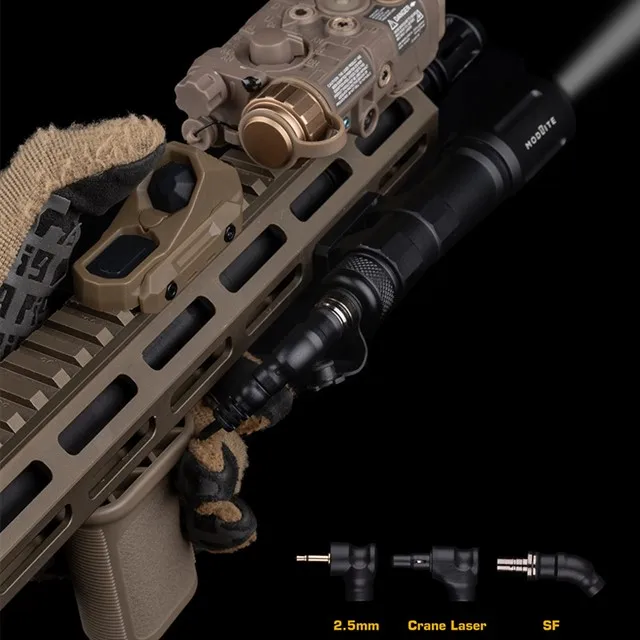 Tactical AXON Remote Control Switch, SF/2.5/Crane Rear Plug, Flashlight PEQ Laser Controller For Hunting Paintball Accessories
Tactical AXON Remote Control Switch, SF/2.5/Crane Rear Plug, Flashlight PEQ Laser Controller For Hunting Paintball Accessories