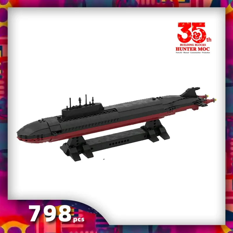 htmoc oscar Military Warship Army Building Blocks Navy Strategic Nuclear Submarine Model Weapon Ship Toy for Boys Gift 798pcs
htmoc oscar Military Warship Army Building Blocks Navy Strategic Nuclear Submarine Model Weapon Ship Toy for Boys Gift 798pcs