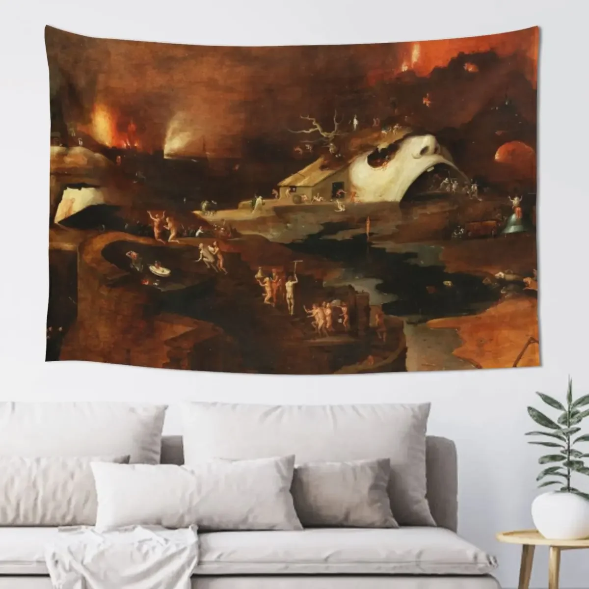 Christ's descent into Hell following Hieronymus Bosch Tapestry Wall Coverings Korean Room Decor Tapestry
Christ's descent into Hell following Hieronymus Bosch Tapestry Wall Coverings Korean Room Decor Tapestry