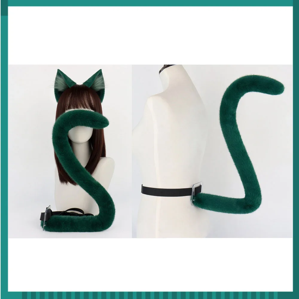Adult Women Cartoon The Apothecary Anime Diaries Maomao Cosplay Headband Tail Halloween Carnival Costume Accessories Prop
Adult Women Cartoon The Apothecary Anime Diaries Maomao Cosplay Headband Tail Halloween Carnival Costume Accessories Prop