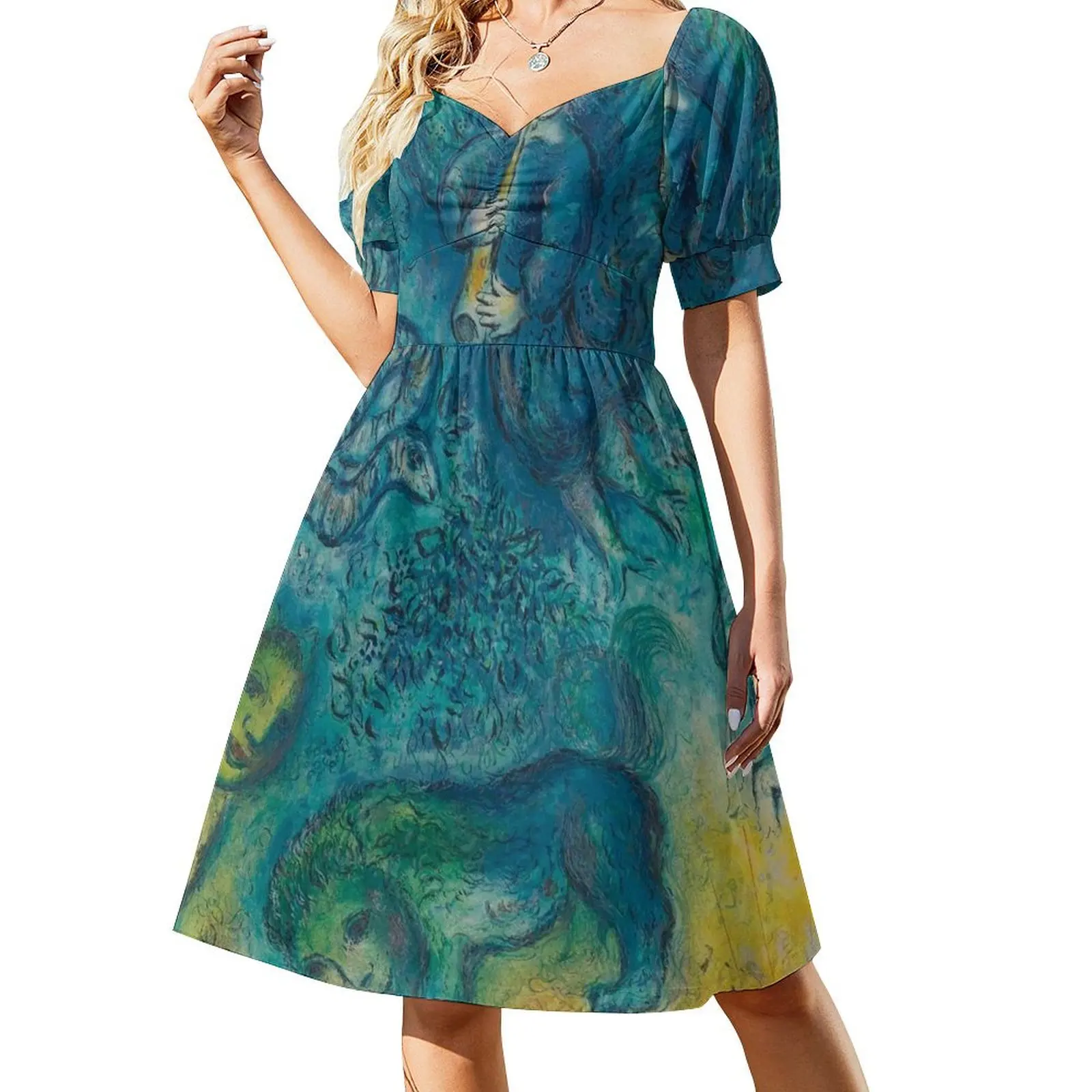 After Marc Chagall Short-Sleeved Dress women's clothing trend 2025 Cocktail of dresses dresses for women 2025
After Marc Chagall Short-Sleeved Dress women's clothing trend 2025 Cocktail of dresses dresses for women 2025