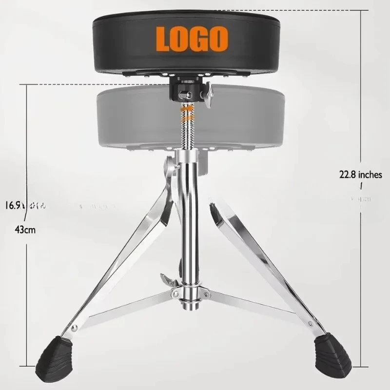 Factory Wholesale OEM Drum Throne AG-2 Comfortable seat adjustable Guitar Bench Metal Drum Chair Music Instrument Drum Stool
Factory Wholesale OEM Drum Throne AG-2 Comfortable seat adjustable Guitar Bench Metal Drum Chair Music Instrument Drum Stool