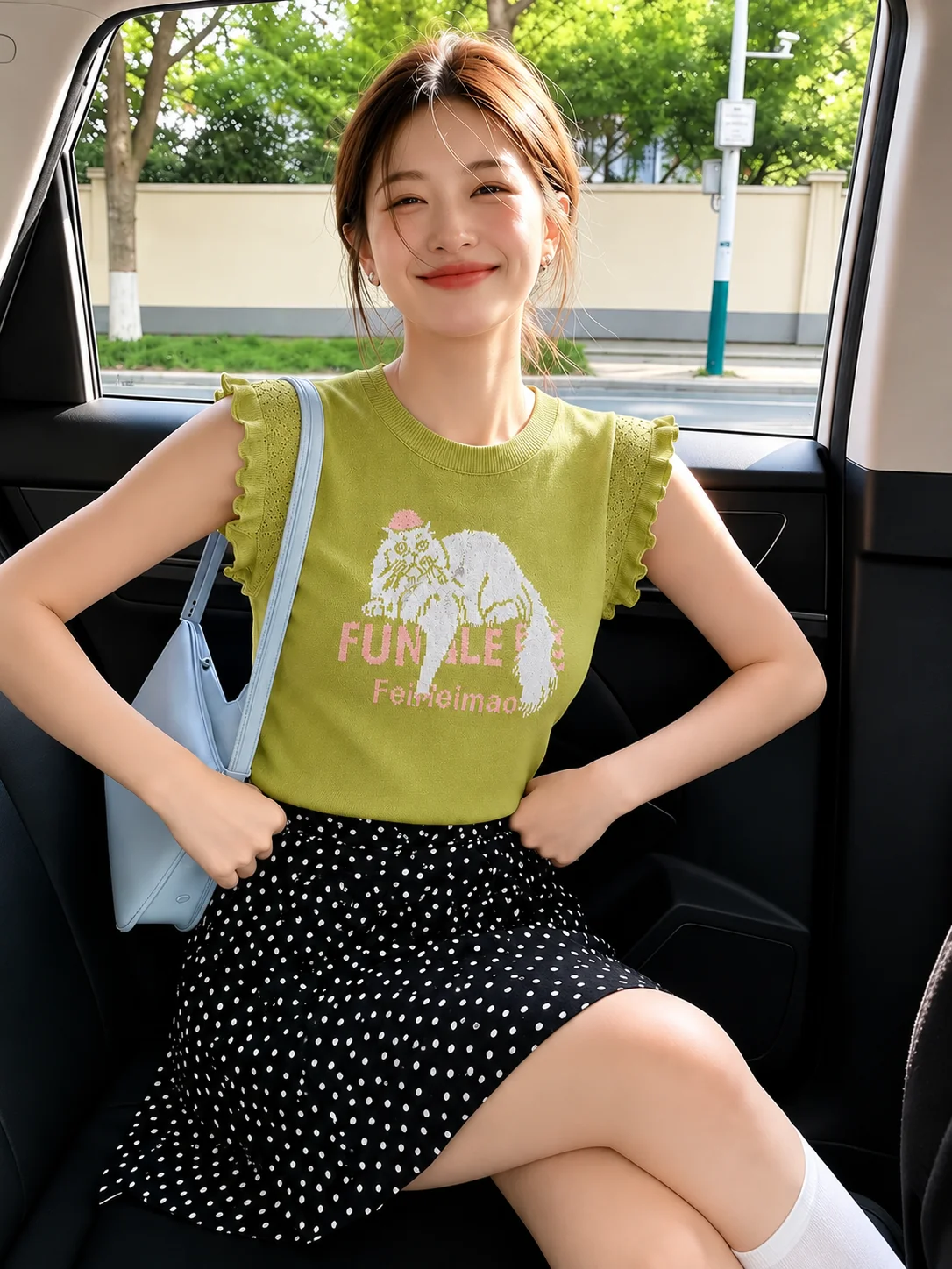Green Cartoon Print Short Sleeve T-Shirt Women's Summer New Style Popular Slim Fit Sleeveless round Neck Top
Green Cartoon Print Short Sleeve T-Shirt Women's Summer New Style Popular Slim Fit Sleeveless round Neck Top