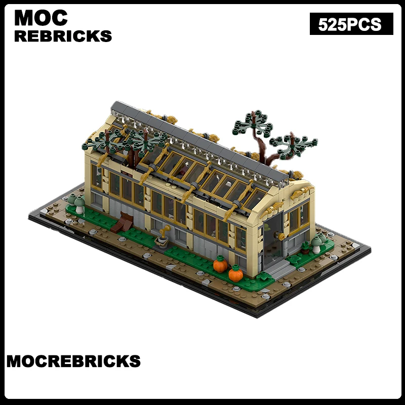 MOC Greenhouse Expansion Model Magic Castle Series Building Block Detachable Cabin Set DIY Brick 525PCS Puzzle Toy Birthday Gift
MOC Greenhouse Expansion Model Magic Castle Series Building Block Detachable Cabin Set DIY Brick 525PCS Puzzle Toy Birthday Gift