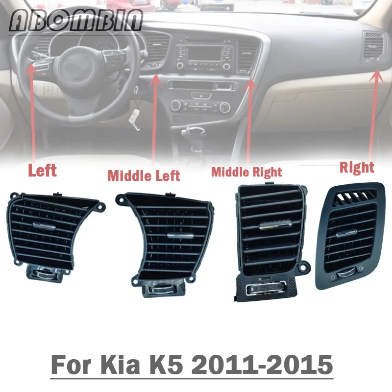 Боковая передняя вентиляционная решетка на приборной панели, кондиционер, центральная вентиляционная решетка для Kia K5 2011 2012 2013 2014 2015
Боковая передняя вентиляционная решетка на приборной панели, кондиционер, центральная вентиляционная решетка для Kia K5 2011 2012 2013 2014 2015