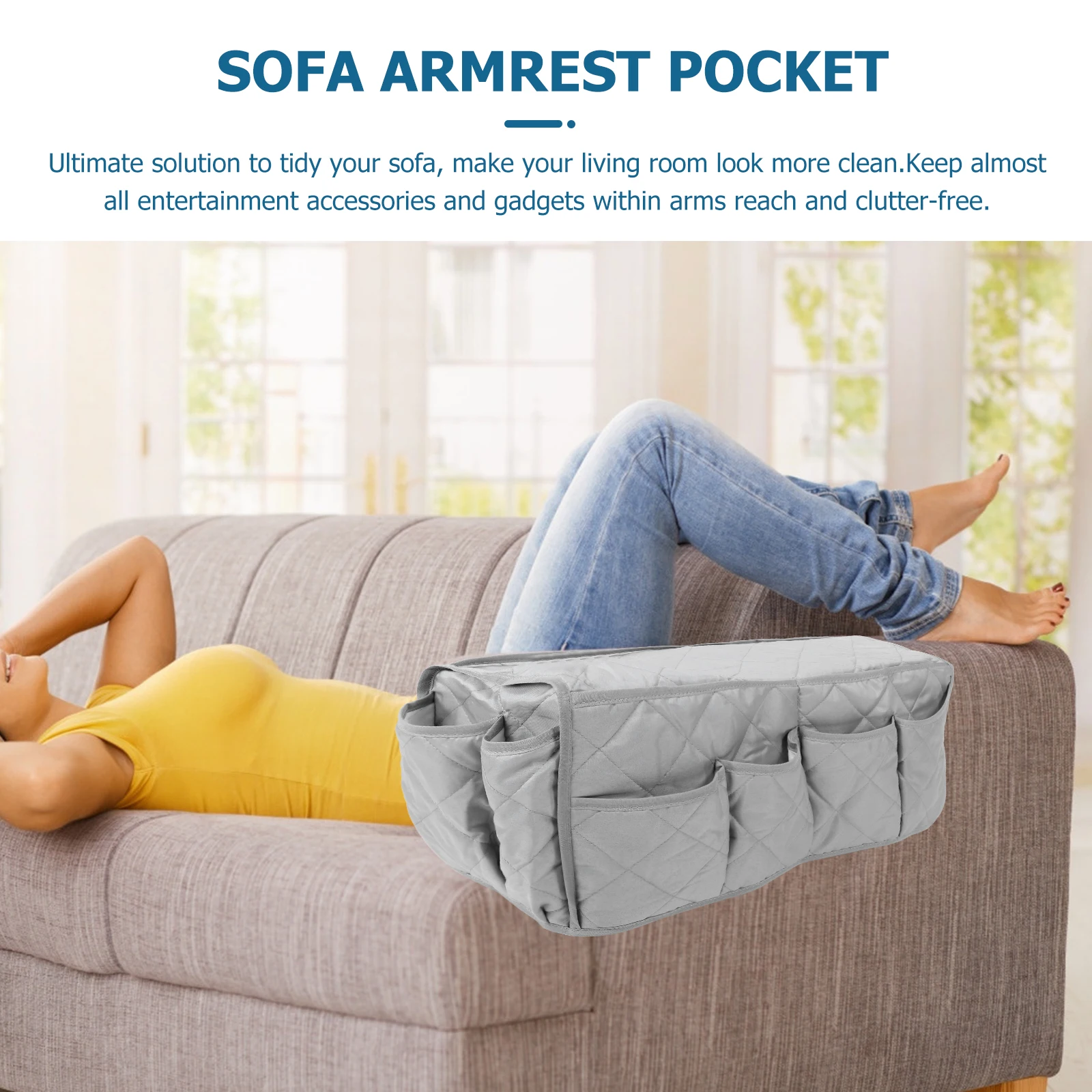 Sofa Chair Armrest Cover Organizer Bag Pouch For Cellphone Armrest Pouch Keys Snacks Tidy Living Room Reusable
Sofa Chair Armrest Cover Organizer Bag Pouch For Cellphone Armrest Pouch Keys Snacks Tidy Living Room Reusable