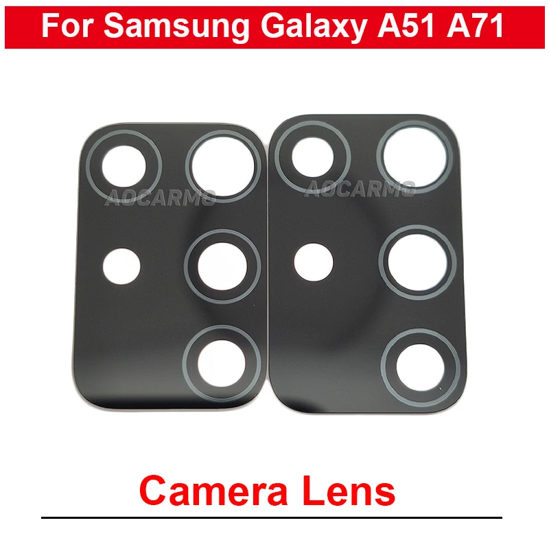 1 шт. объектив задней камеры с клейкой наклейкой для Samsung Galaxy A51 A71, запасные части 
1 шт. объектив задней камеры с клейкой наклейкой для Samsung Galaxy A51 A71, запасные части