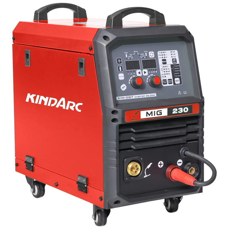 Industrial Welders MIG/MAG/MMA High Speed Double Pulse MIG Welding Machine MIG-230G With 3C Certification
Industrial Welders MIG/MAG/MMA High Speed Double Pulse MIG Welding Machine MIG-230G With 3C Certification