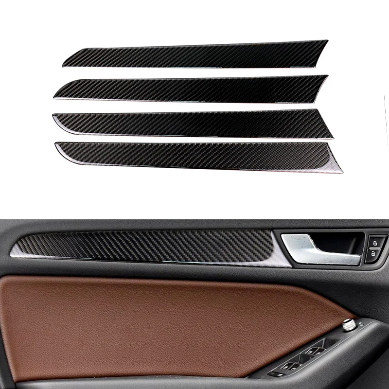 4pcs Real Carbon Fiber Interior Window Door Panel Trim Cover Inner Sticker Strip for Audi A4 B8 A5 2010 2011 2012 2013 - 2016
4pcs Real Carbon Fiber Interior Window Door Panel Trim Cover Inner Sticker Strip for Audi A4 B8 A5 2010 2011 2012 2013 - 2016