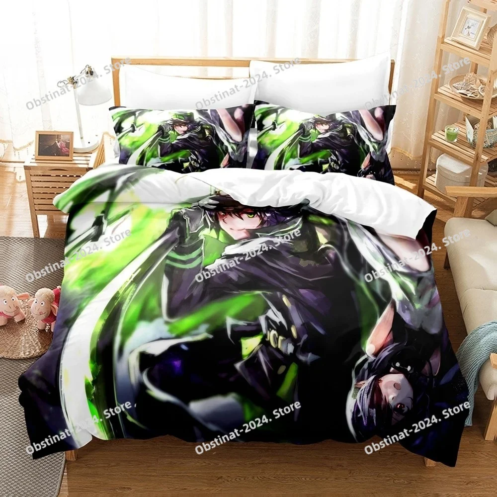 Seraph of the end Bedding Set Single Twin Full Queen King Size Bed Set Aldult Kid Bedroom Duvetcover Sets 3D Print Bad Bunny 04
Seraph of the end Bedding Set Single Twin Full Queen King Size Bed Set Aldult Kid Bedroom Duvetcover Sets 3D Print Bad Bunny 04