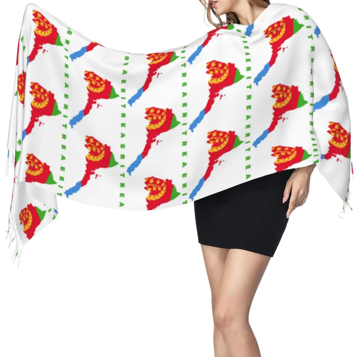 Шарф с флагом Эритреи, шарфы с кисточками, женские мягкие теплые шали и накидки, большая осенне-зимняя шаль
Шарф с флагом Эритреи, шарфы с кисточками, женские мягкие теплые шали и накидки, большая осенне-зимняя шаль