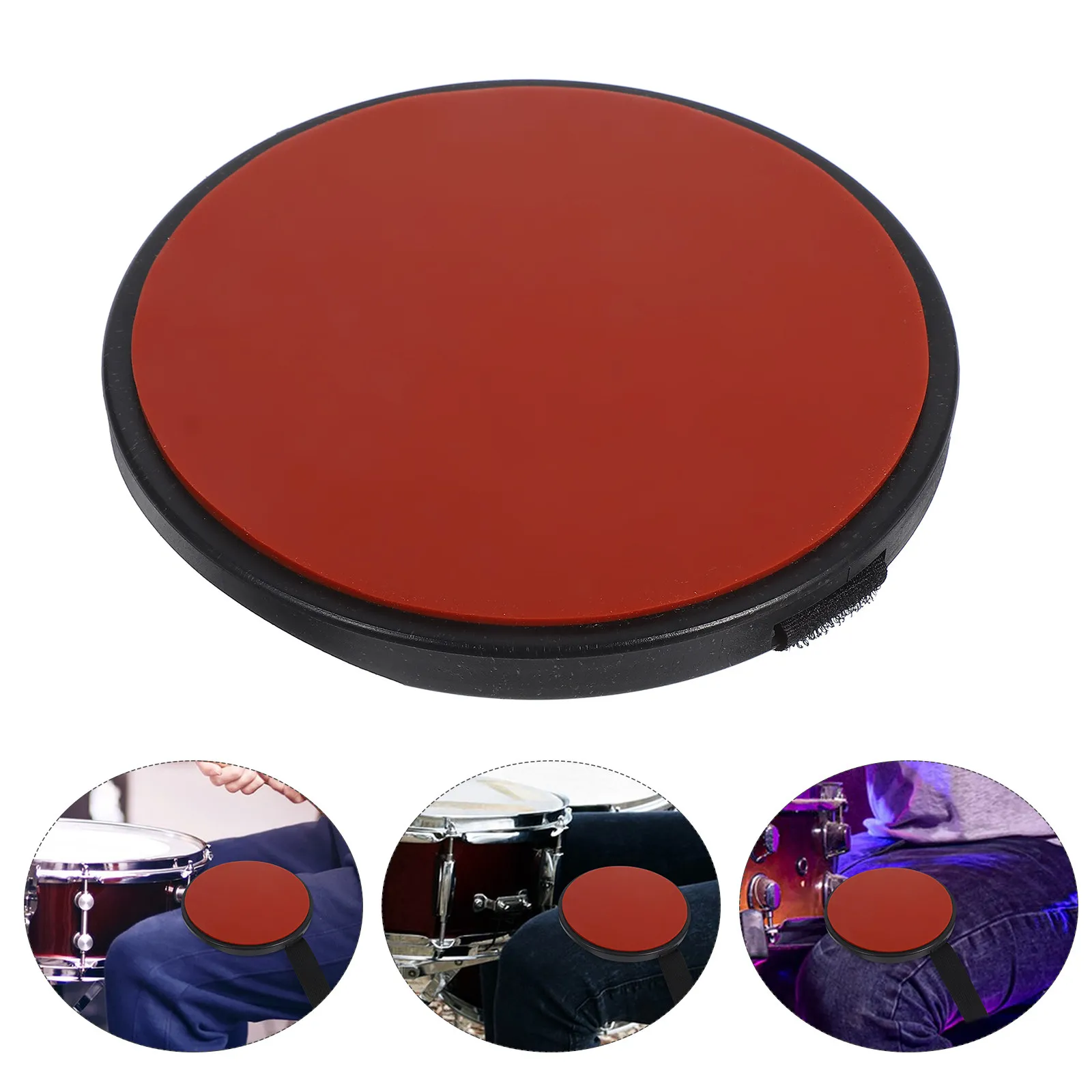 Silicone Portable Drum Pad Adjustable Leg Strap Silent Drum Practice Pad for Quiet Sessions Beginner Professional
Silicone Portable Drum Pad Adjustable Leg Strap Silent Drum Practice Pad for Quiet Sessions Beginner Professional