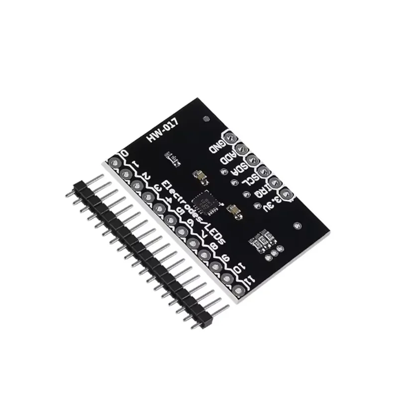 MPR121 Breakout V12 Capacitive Touch Sensor Controller Module I2C Interface keyboard Development Board for arduino MPR121
MPR121 Breakout V12 Capacitive Touch Sensor Controller Module I2C Interface keyboard Development Board for arduino MPR121