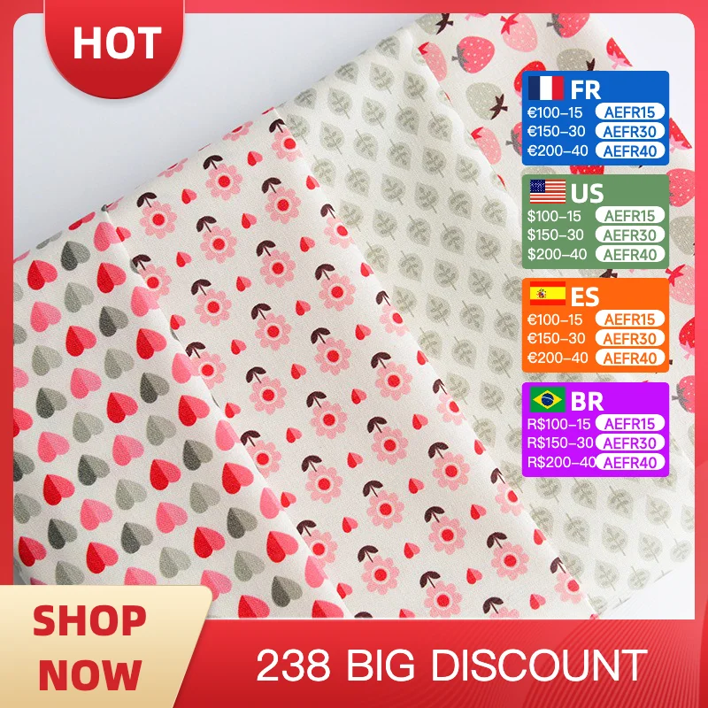 100% cotton poplin 20S Manual DIY Digital printing decorate Fabric clothing Dress Sling Shirt luggage and bags throw pillow
100% cotton poplin 20S Manual DIY Digital printing decorate Fabric clothing Dress Sling Shirt luggage and bags throw pillow