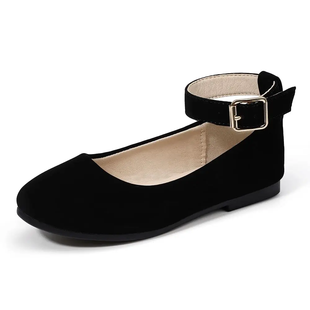 Girls Dress Shoes Wedding Party School Ankle Strap Ballet Flats Shoes Little Big Kids Flower Girl Shoes
Girls Dress Shoes Wedding Party School Ankle Strap Ballet Flats Shoes Little Big Kids Flower Girl Shoes