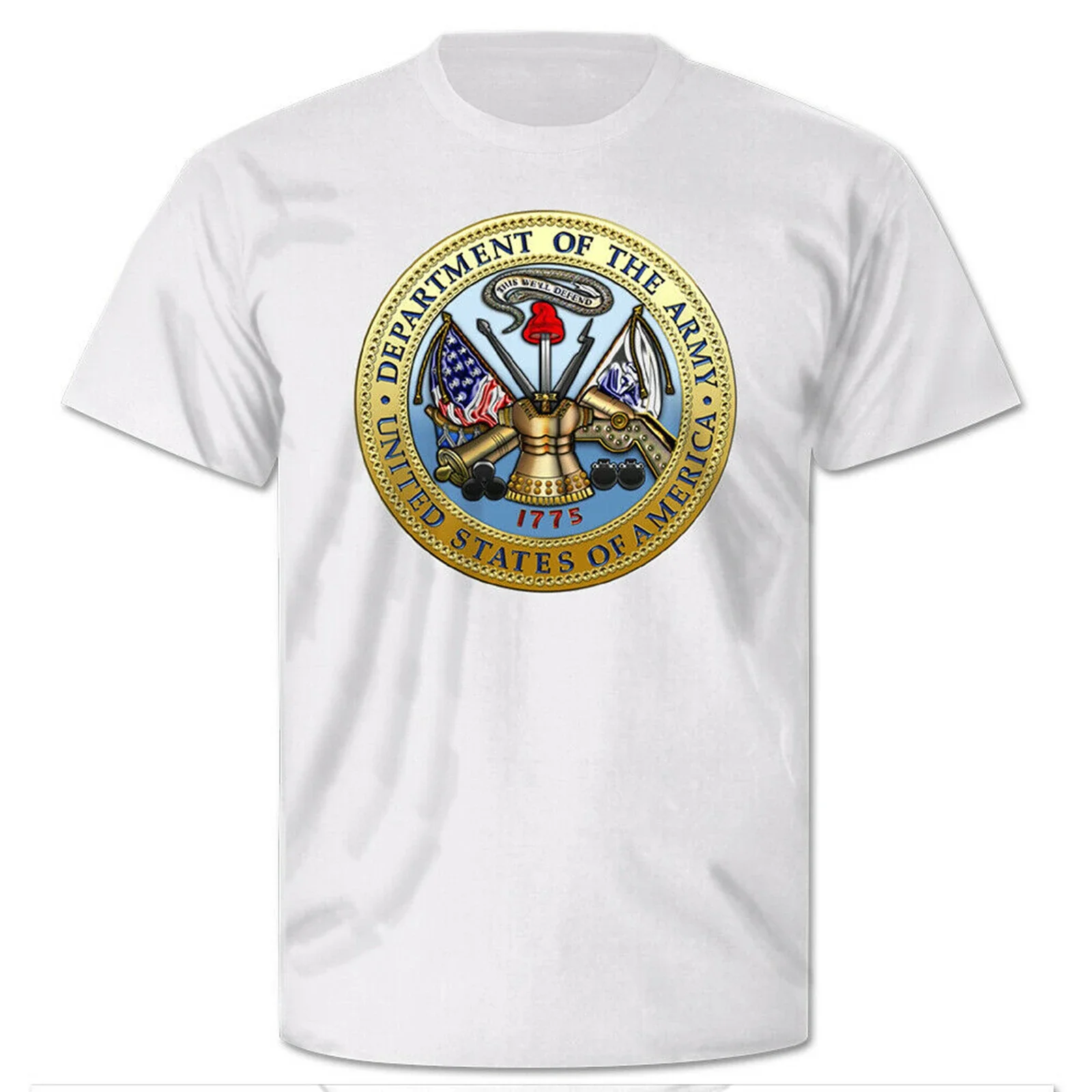 Department Of The Army United States Amerika Armee Wappen - T Shirt Men's 100% Cotton Casual T-shirts Loose Top Size S-3XL
Department Of The Army United States Amerika Armee Wappen - T Shirt Men's 100% Cotton Casual T-shirts Loose Top Size S-3XL