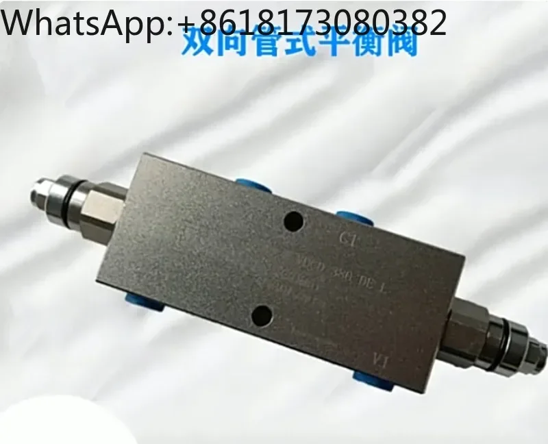 Hydraulic bidirectional pipe balance valve garbage construction truck crane hydraulic cylinder motor pressure maintaining valve
Hydraulic bidirectional pipe balance valve garbage construction truck crane hydraulic cylinder motor pressure maintaining valve