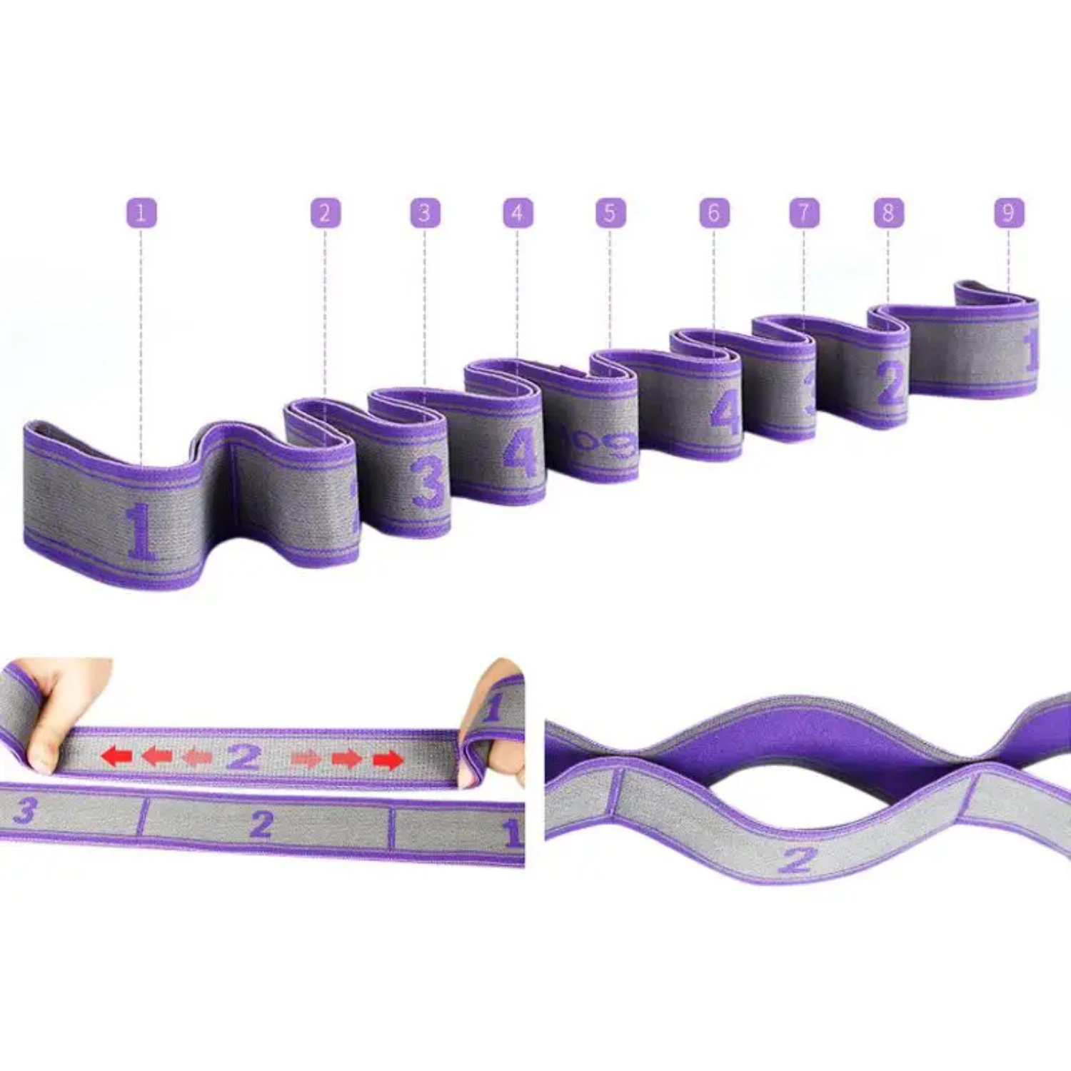 Yoga Pull Strap Belt Polyester Latex Elastic Latin Dance Stretching Band Loop Yoga Pilates GYM Fitness Exercise Resistance Bands
Yoga Pull Strap Belt Polyester Latex Elastic Latin Dance Stretching Band Loop Yoga Pilates GYM Fitness Exercise Resistance Bands