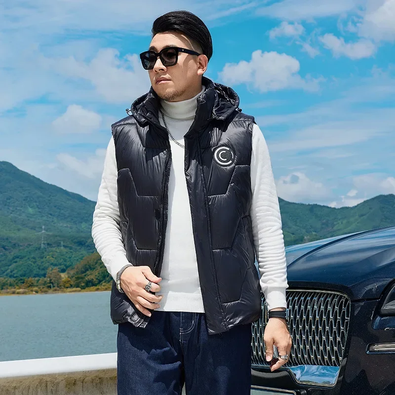 2025 New in Men Padded Vest Winter Hooded Zip-up Sleeveless Jacket Male Autumn Warm Blue Golf Wear Waistcoat Big Plus Size 12XL
2025 New in Men Padded Vest Winter Hooded Zip-up Sleeveless Jacket Male Autumn Warm Blue Golf Wear Waistcoat Big Plus Size 12XL