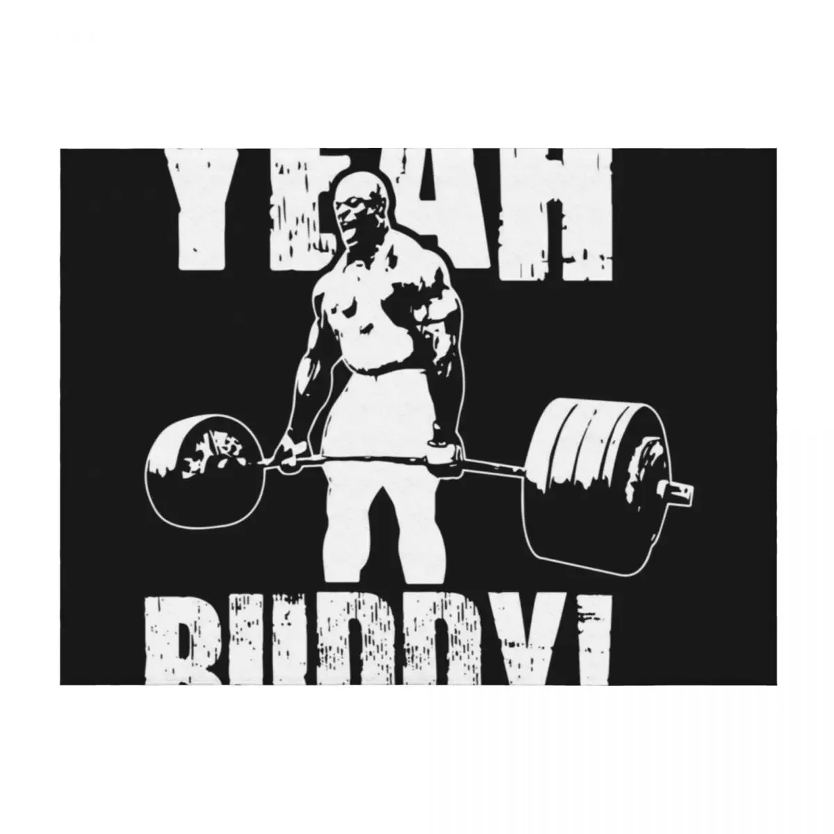 YEAH BUDDY (Ronnie Coleman) Throw Blanket Shaggy halloween Decorative Beds christmas decoration Blankets
YEAH BUDDY (Ronnie Coleman) Throw Blanket Shaggy halloween Decorative Beds christmas decoration Blankets