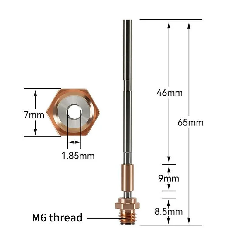 For Prusa I3 MK4 Hot End Extruder Print Head Kit Heater Cartridge Heating Block Hardened Steel Nozzle For Prusa I3 MK4
For Prusa I3 MK4 Hot End Extruder Print Head Kit Heater Cartridge Heating Block Hardened Steel Nozzle For Prusa I3 MK4