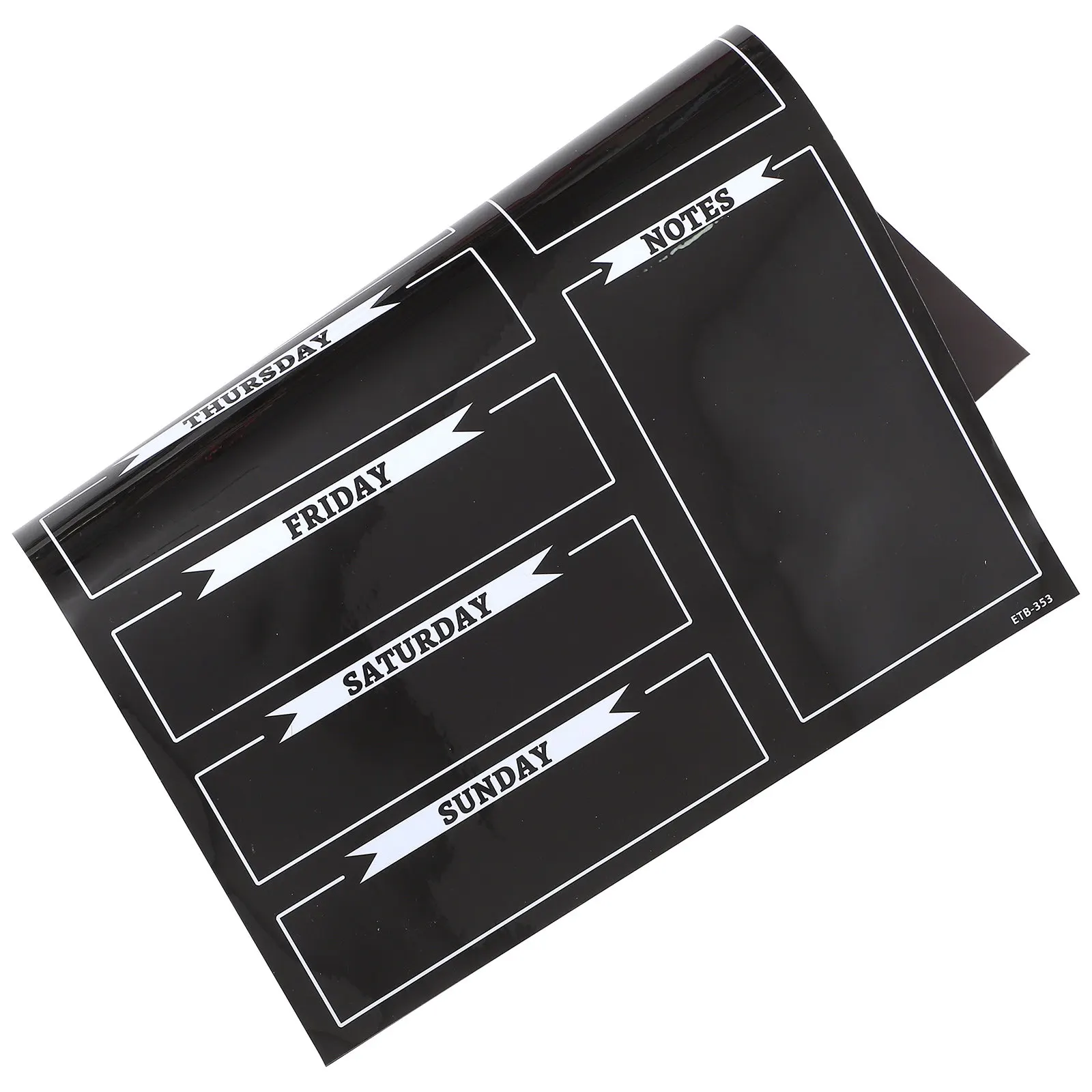 Smooth Writing Magnetic Blackboard for Fridge Dry Erase Menu Board Reusable Kitchen Organizer Weekly Planner Household Schedule
Smooth Writing Magnetic Blackboard for Fridge Dry Erase Menu Board Reusable Kitchen Organizer Weekly Planner Household Schedule