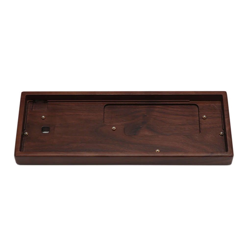 GH60 Walnut Wood Mechanical Keyboard Case - CNC Aluminum 60% Layout for Wooting60, 61%, 64% Keyboards
GH60 Walnut Wood Mechanical Keyboard Case - CNC Aluminum 60% Layout for Wooting60, 61%, 64% Keyboards