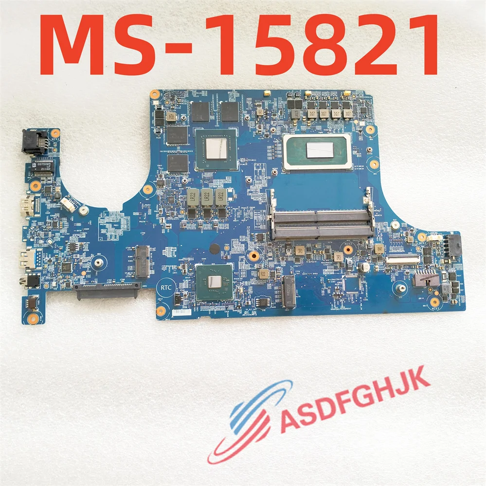 MS-15821 FOR MSI GF76 GF66 Katana 11UD LAPTOP MOTHERBOARD WITH I7-11800H CPU AND GTX1650M TEST OK
MS-15821 FOR MSI GF76 GF66 Katana 11UD LAPTOP MOTHERBOARD WITH I7-11800H CPU AND GTX1650M TEST OK