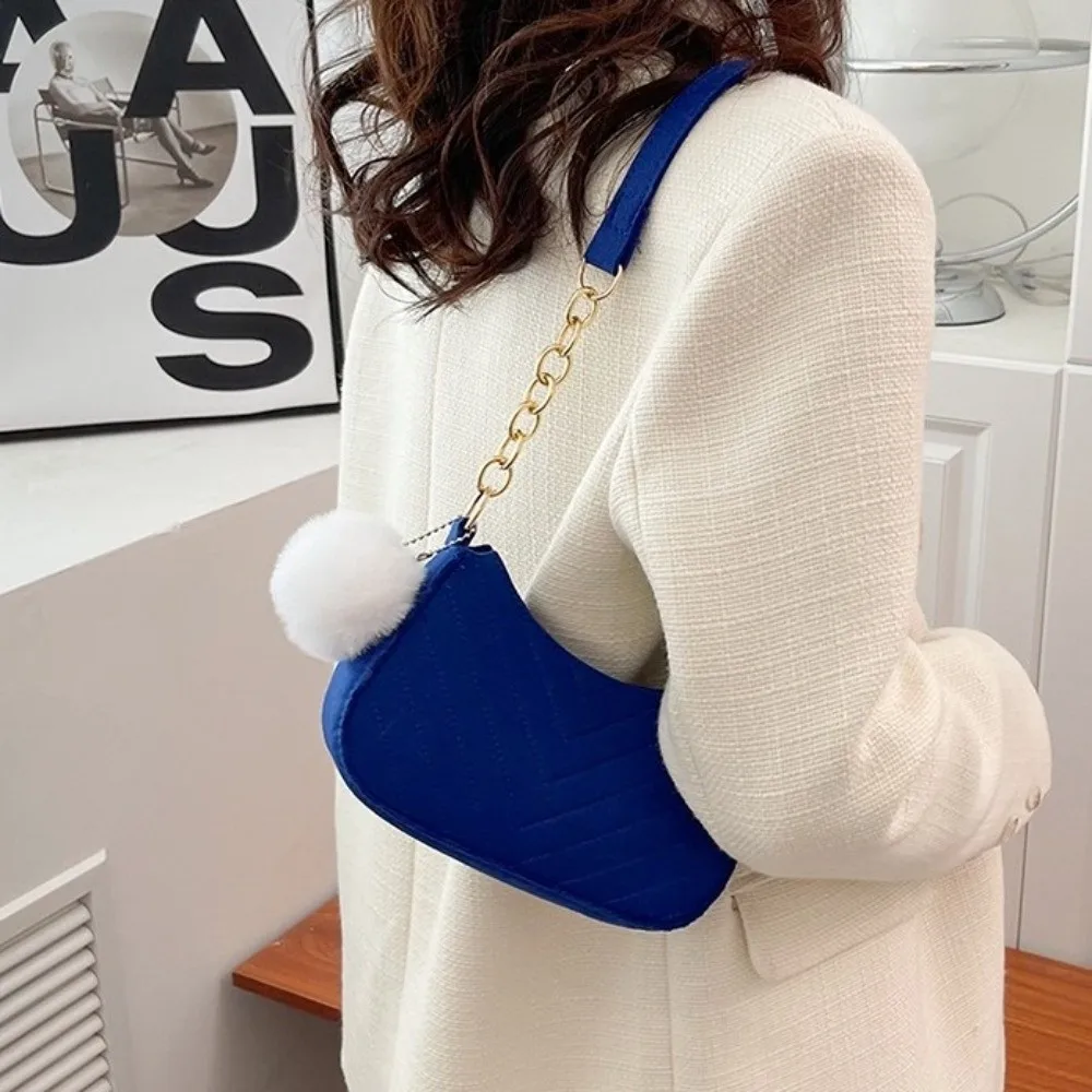 All-match Fashion Design Mini Shoulder Bag Trendy Simple Design Felt Underarm Bag Light Weight Casual Handbag Travel
All-match Fashion Design Mini Shoulder Bag Trendy Simple Design Felt Underarm Bag Light Weight Casual Handbag Travel