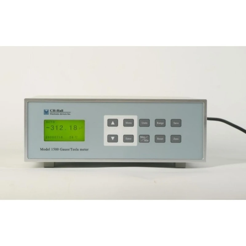 CH-1500B Intelligent Magnetic Weak Gaussian Magnetometer High Precision Desktop Gaussian Magnetic Material Measuring Instrument
CH-1500B Intelligent Magnetic Weak Gaussian Magnetometer High Precision Desktop Gaussian Magnetic Material Measuring Instrument