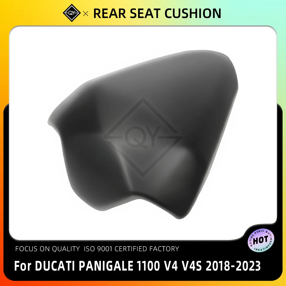 Motorcycle Black Rear Seat Cushion Pressure Relief Comfortable Passenger Pad For Ducati Panigale 1100 V4 V4S 2018-2023 2022 2021
Motorcycle Black Rear Seat Cushion Pressure Relief Comfortable Passenger Pad For Ducati Panigale 1100 V4 V4S 2018-2023 2022 2021
