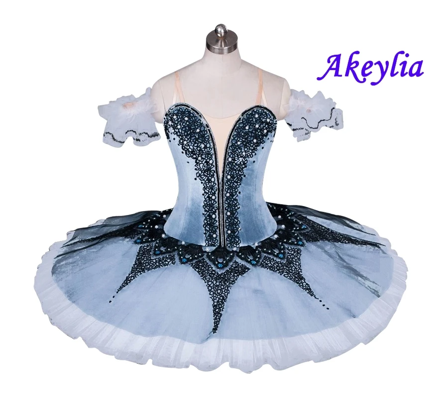 Women Ballet Tutu Professional Gray blue Dress For The Nutcracker ballet pancake performance Costume stage girl JN0269
Women Ballet Tutu Professional Gray blue Dress For The Nutcracker ballet pancake performance Costume stage girl JN0269