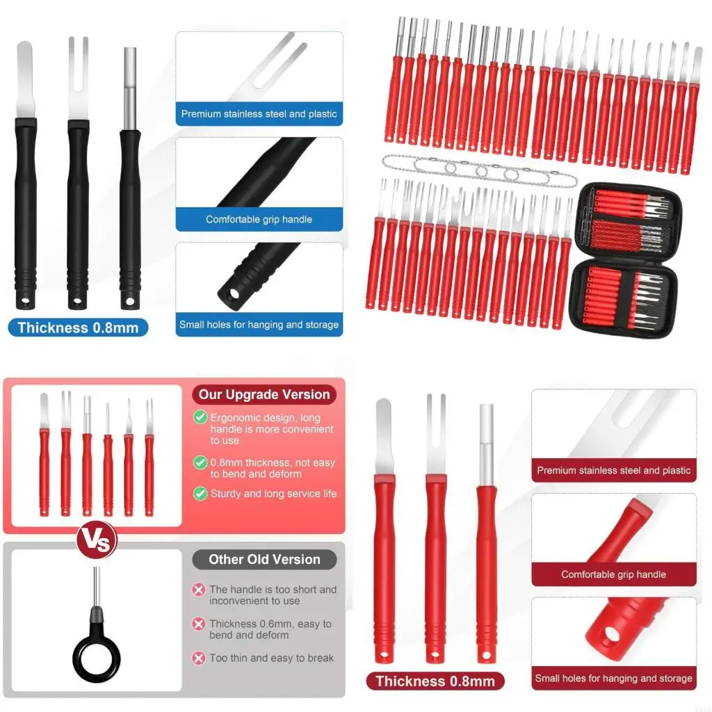 Small Wire Harness Pin Removal Tool for Various Electrical Connector H9EE
Small Wire Harness Pin Removal Tool for Various Electrical Connector H9EE