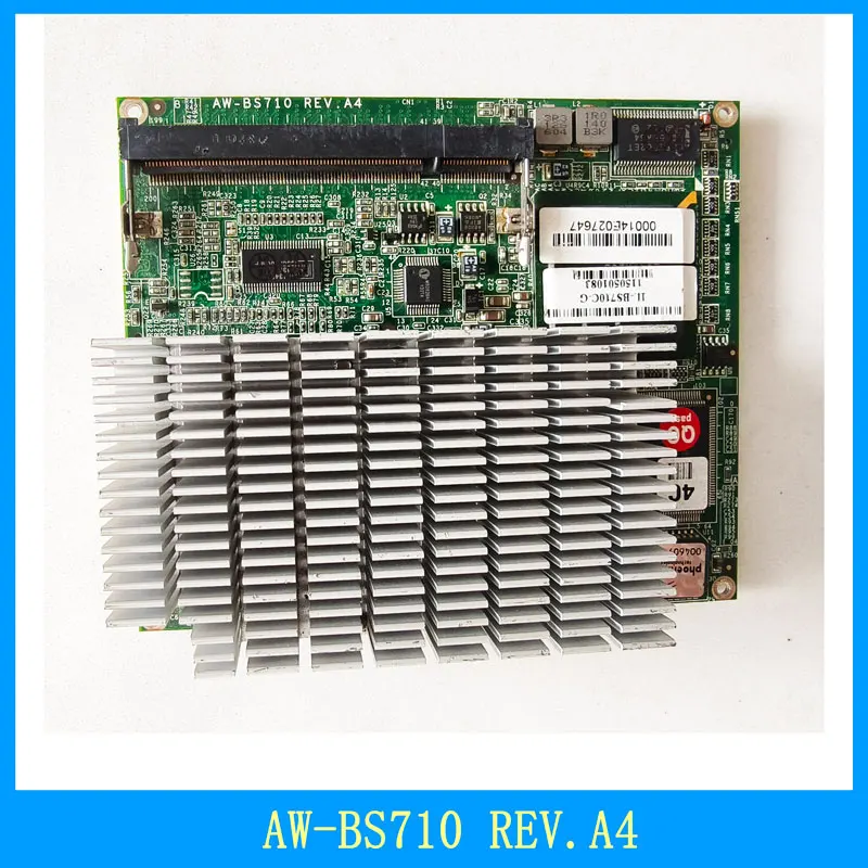 AW-BS710 REV.A4 — оригинальная встроенная материнская плата промышленного процессора, материнская плата модуля процессора — высококачественная материнская плата — испытательная работа
AW-BS710 REV.A4 — оригинальная встроенная материнская плата промышленного процессора, материнская плата модуля процессора — высококачественная материнская плата — испытательная работа