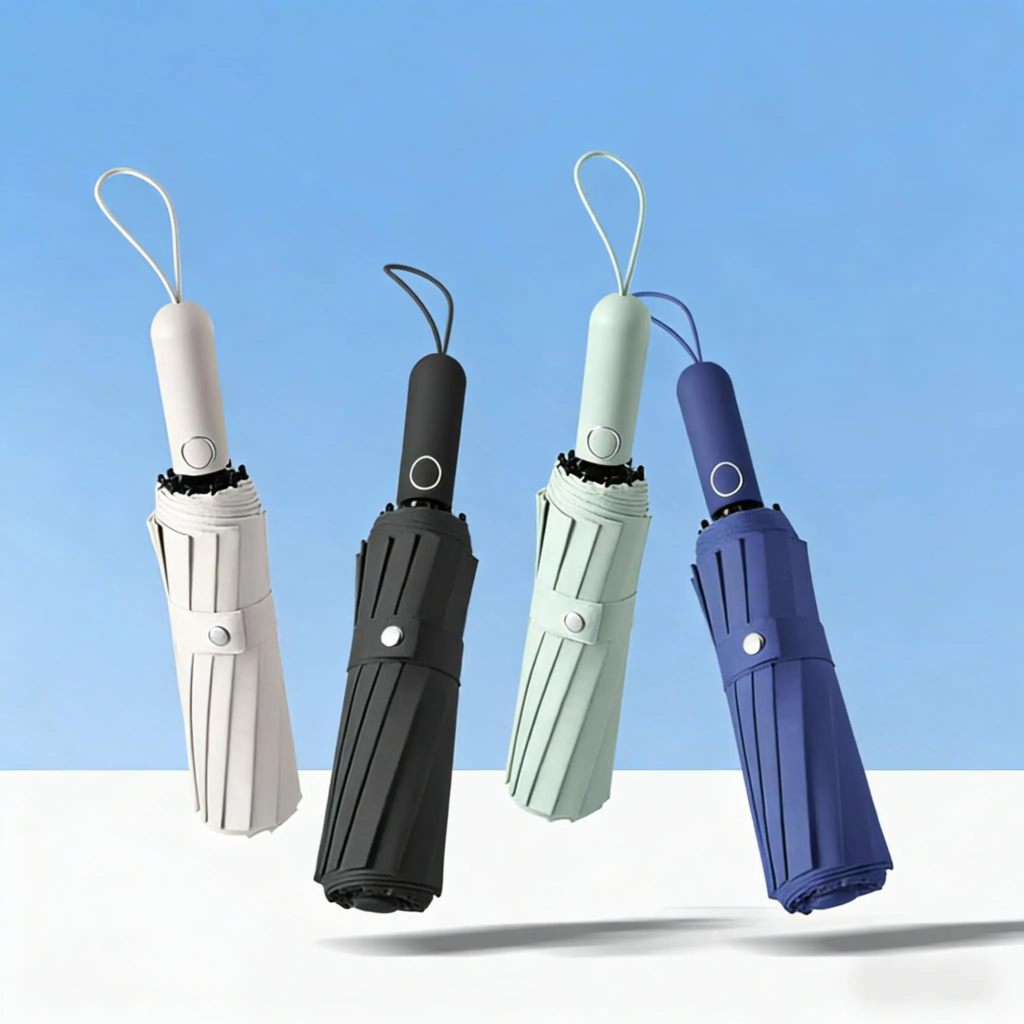 Автоматический зонт 12K с 60 ребрами, зонт от солнца и дождя, усиленный ветроустойчивый, с толстым черным прорезиненным покрытием, 1 шт.
Автоматический зонт 12K с 60 ребрами, зонт от солнца и дождя, усиленный ветроустойчивый, с толстым черным прорезиненным покрытием, 1 шт.