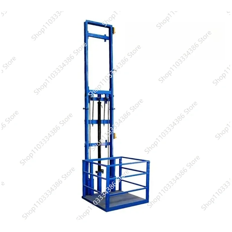 Electric Freight Elevator Factory Small and Simple 2M/4M/5M/6M Elevator Household Elevator Hydraulic Single Rail
Electric Freight Elevator Factory Small and Simple 2M/4M/5M/6M Elevator Household Elevator Hydraulic Single Rail
