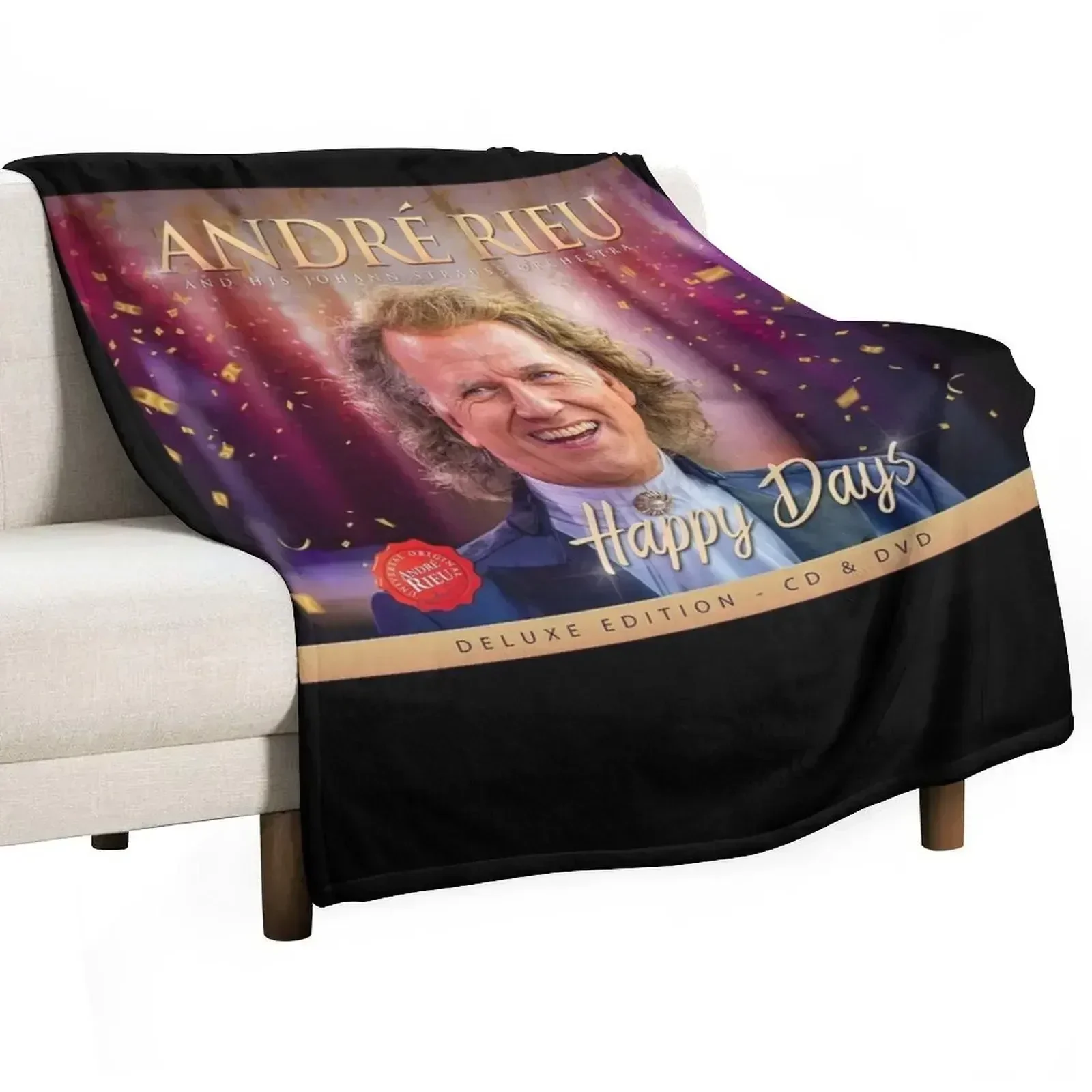 Happy Days Throw Blanket Luxurious Soft Fuzzy Blanket for Sofa Bed
Happy Days Throw Blanket Luxurious Soft Fuzzy Blanket for Sofa Bed