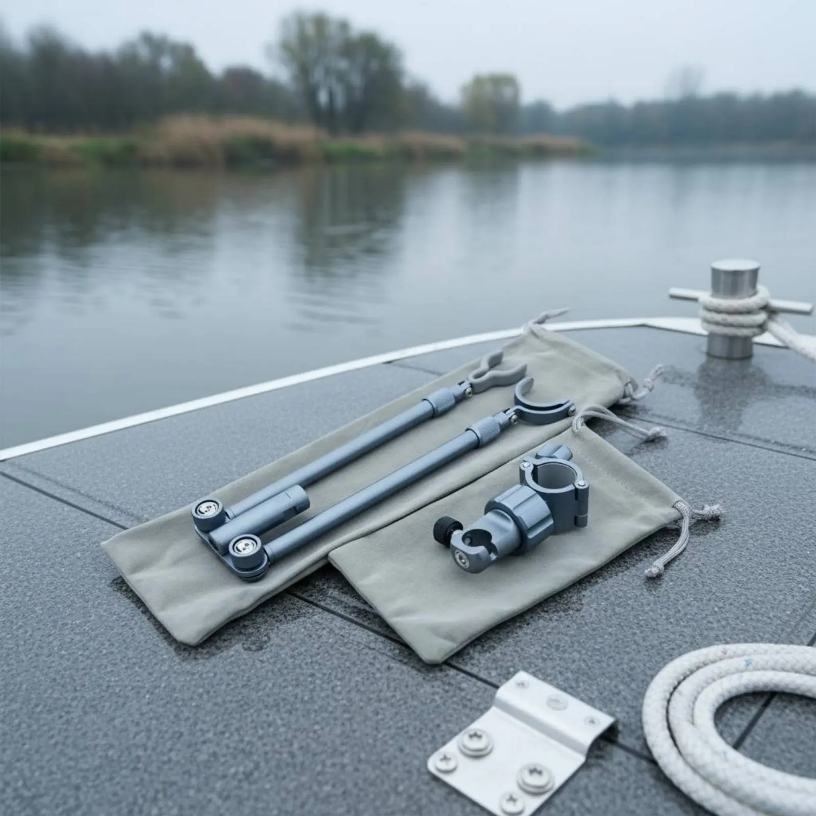 Raft Fishing Rod Holder Ultralight Aluminum Fishing Rod Bracket Multifunction Long Cast for Lure Anglers
Raft Fishing Rod Holder Ultralight Aluminum Fishing Rod Bracket Multifunction Long Cast for Lure Anglers