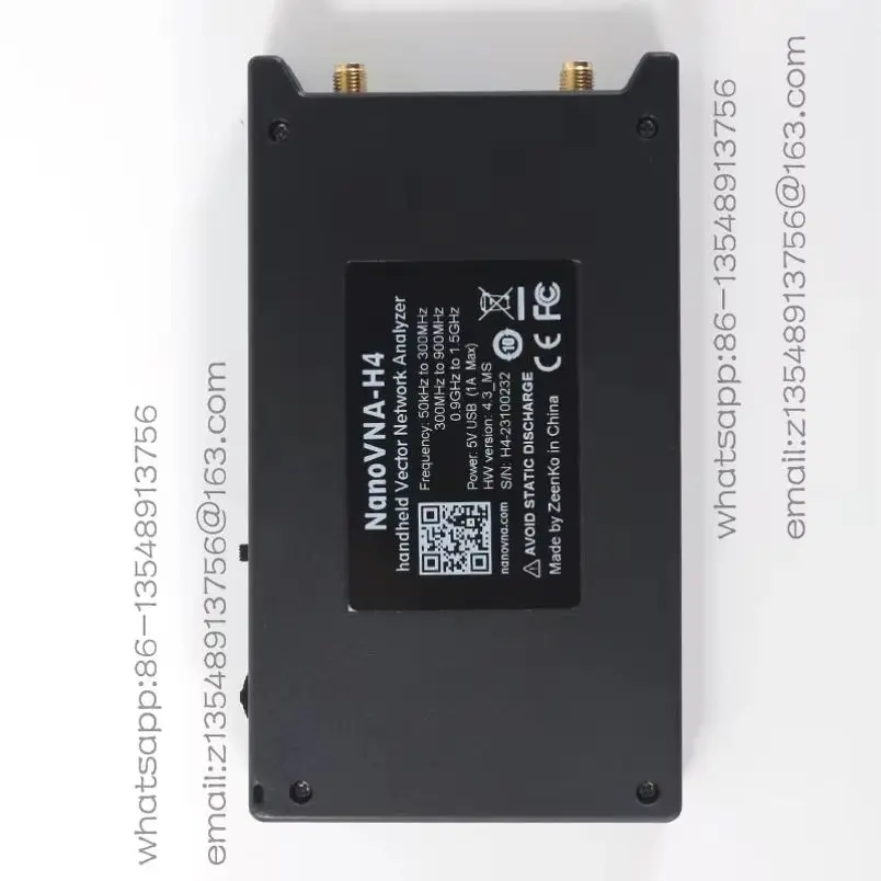 1.5GHz 4 inch touch large screen vector network analyzer NanoVNA-H4 short wave antenna standing wave tester
1.5GHz 4 inch touch large screen vector network analyzer NanoVNA-H4 short wave antenna standing wave tester