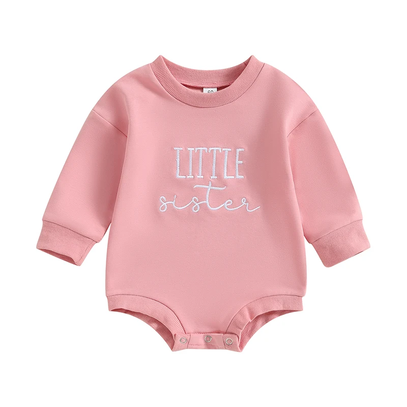 Autumn New Baby Cotton Bodysuit Infant Letter Print Long Sleeve Sweatshirt Romper Jumpsuit For Girl Newborn Toddler Clothes
Autumn New Baby Cotton Bodysuit Infant Letter Print Long Sleeve Sweatshirt Romper Jumpsuit For Girl Newborn Toddler Clothes