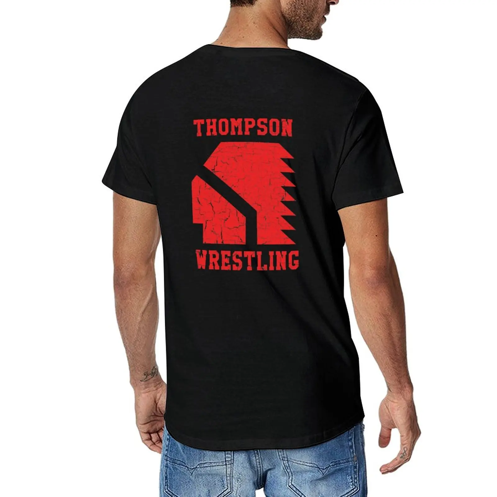 Thompson High School Wrestling (Vision Quest) T-Shirt summer top tees Men's cotton t-shirt
Thompson High School Wrestling (Vision Quest) T-Shirt summer top tees Men's cotton t-shirt