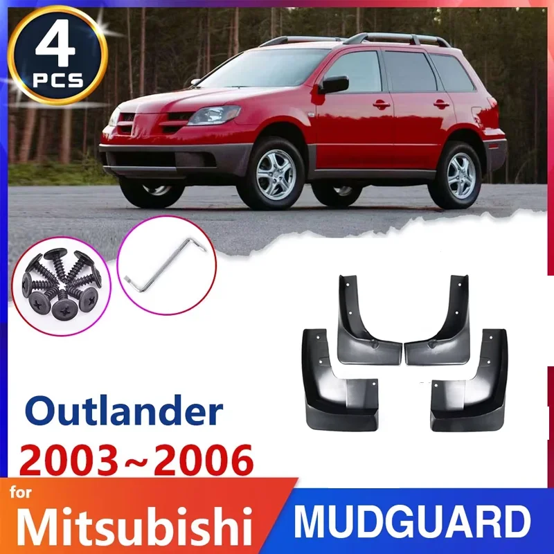 Car Mudflap Tire Fender Mudguard For Mitsubishi Outlander 2003-2006 2004 2005 1st Gen Mudflaps Auto-Accessories-Goods Stickers 
Car Mudflap Tire Fender Mudguard For Mitsubishi Outlander 2003-2006 2004 2005 1st Gen Mudflaps Auto-Accessories-Goods Stickers