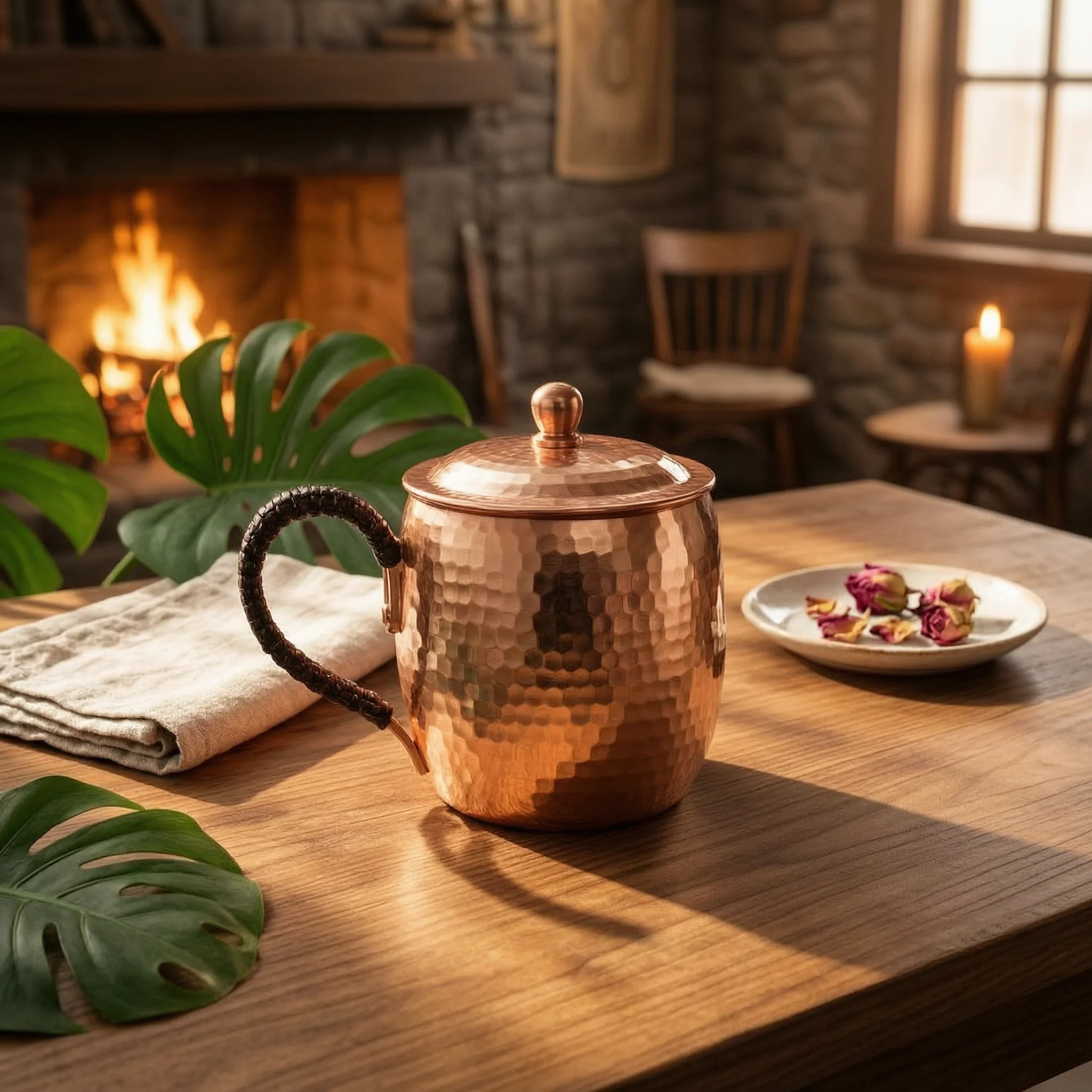 2 Pieces Handmade Copper Tea Cup Sturdy Handmade Copper Cup Moscow Mule Mug Gift Ready Lid Included for Gifts
2 Pieces Handmade Copper Tea Cup Sturdy Handmade Copper Cup Moscow Mule Mug Gift Ready Lid Included for Gifts