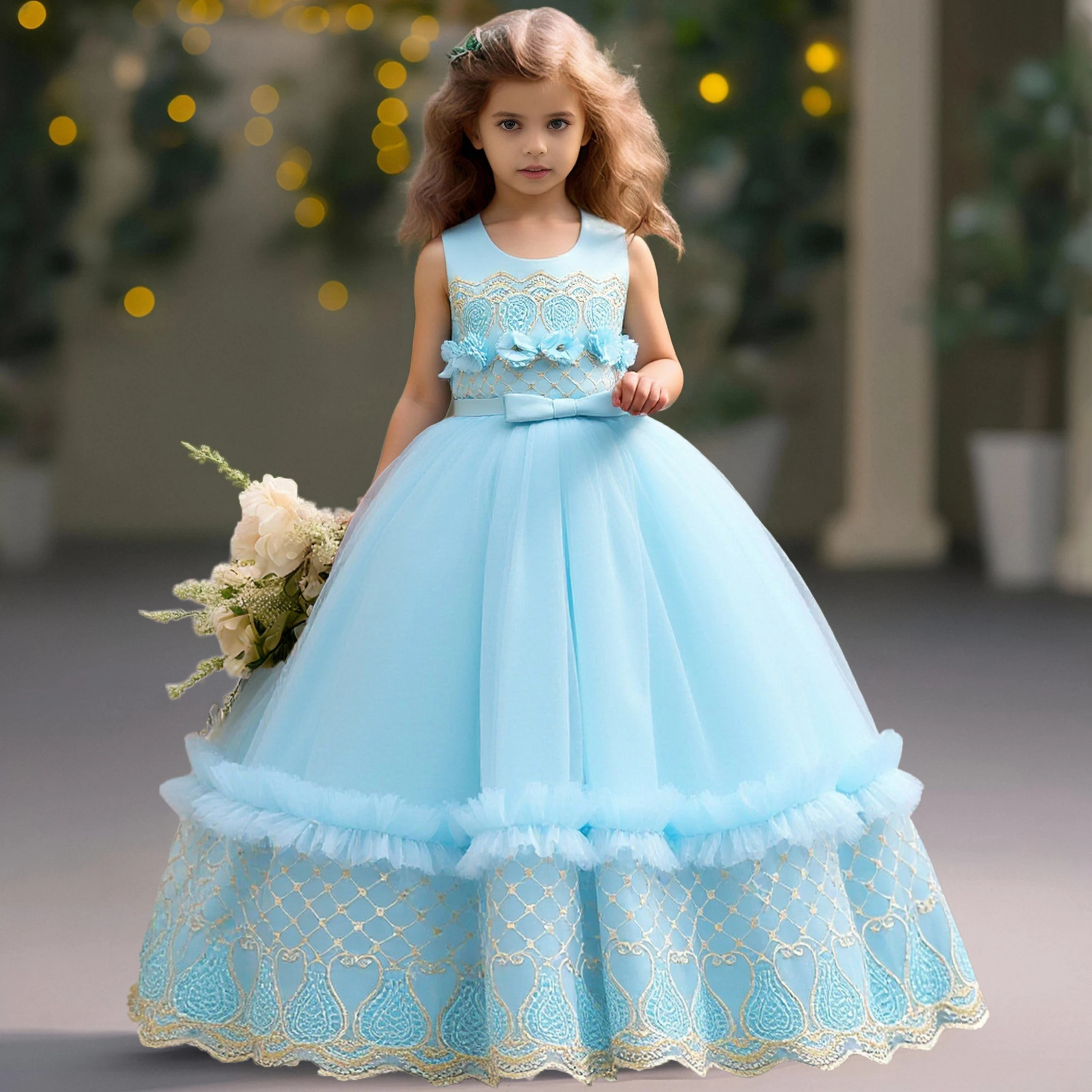 Элегантные вечерние платья с цветочным узором для девочек, вечерние платья подружки невесты с бантом, платье принцессы для выпускного вечера, платье с цветочным узором на день рождения, свадьбу, вечерние костюмы
Элегантные вечерние платья с цветочным узором для девочек, вечерние платья подружки невесты с бантом, платье принцессы для выпускного вечера, платье с цветочным узором на день рождения, свадьбу, вечерние костюмы