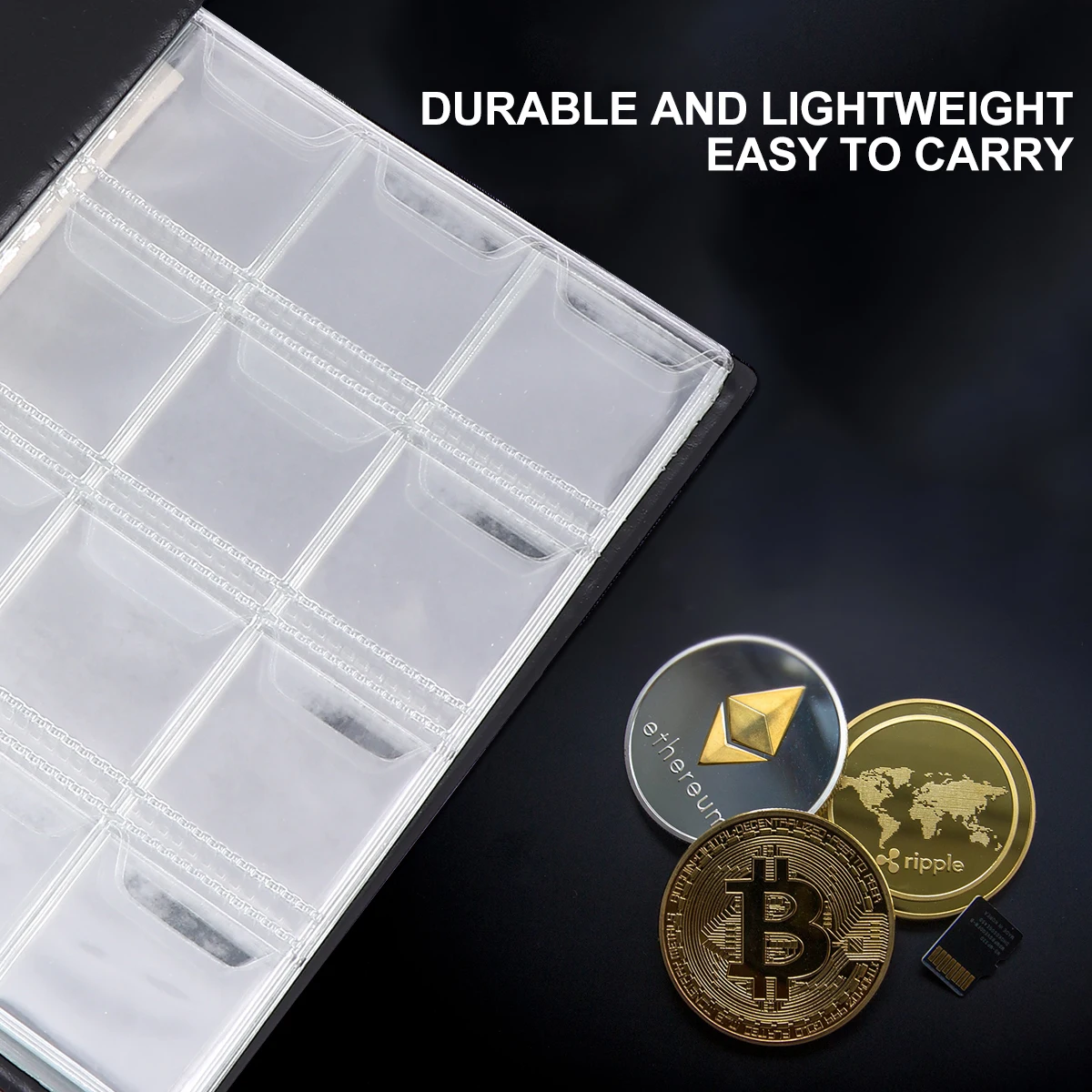 120 Coins Book Portable Stock Collection Album ganizer For Tokens Medallions Badges Collecting
120 Coins Book Portable Stock Collection Album ganizer For Tokens Medallions Badges Collecting