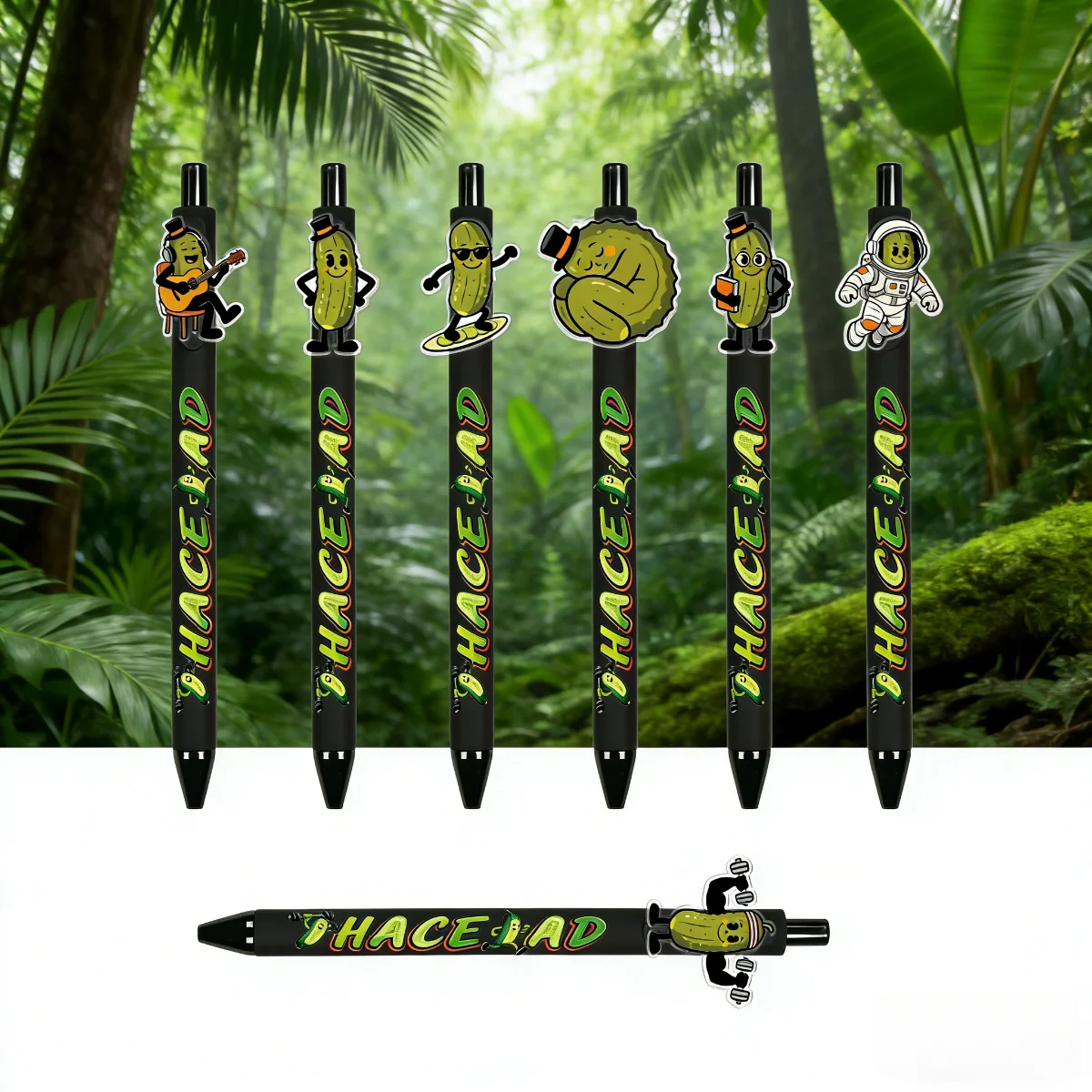 7 pieces / 14 pieces Creative Kimchi-shaped Ballpoint Pens - Cucumber-shaped Pens for Office and Students
7 pieces / 14 pieces Creative Kimchi-shaped Ballpoint Pens - Cucumber-shaped Pens for Office and Students