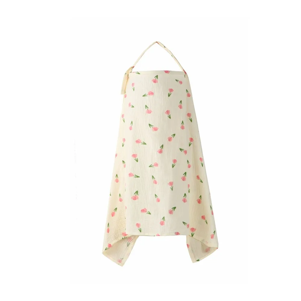 Cotton Breastfeeding Nursing Cover Breathable Arch Neckline Breast Feeding Blanket Adjustable Multi-purpose Use Stroller Blanket
Cotton Breastfeeding Nursing Cover Breathable Arch Neckline Breast Feeding Blanket Adjustable Multi-purpose Use Stroller Blanket