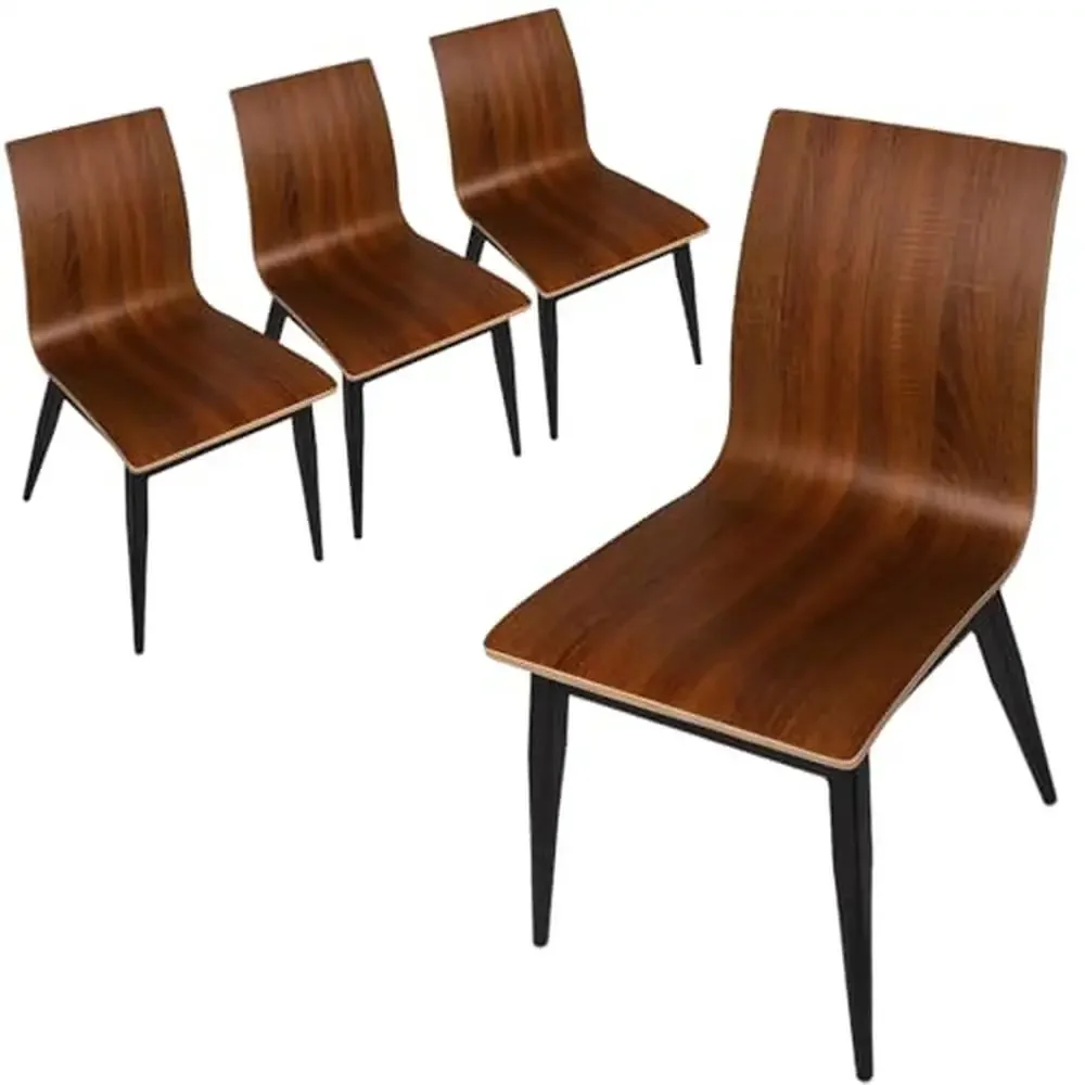 Eucalyptus Wood Kitchen Dining Chairs Set of 4 Rust-Proof Metal Legs Industrial Style Chairs
Eucalyptus Wood Kitchen Dining Chairs Set of 4 Rust-Proof Metal Legs Industrial Style Chairs